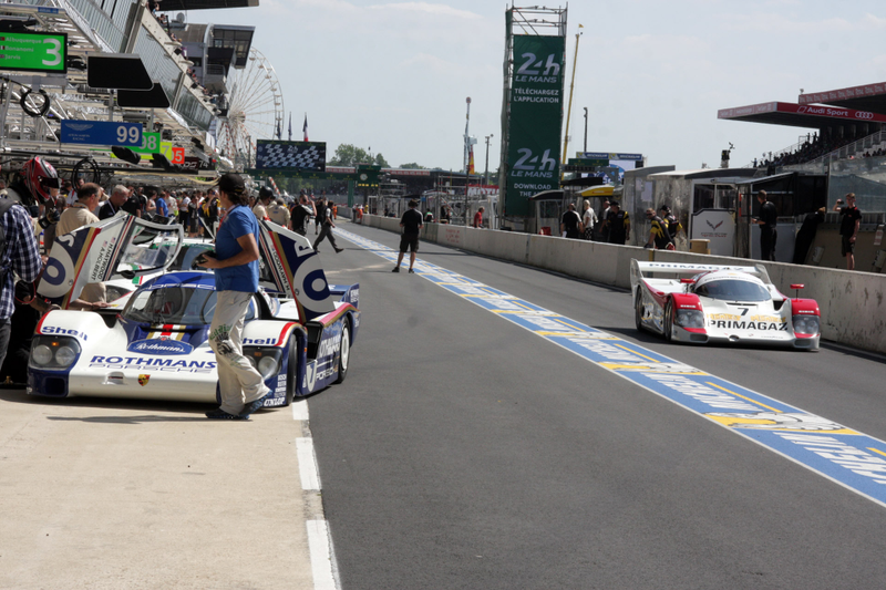 Illustration for article titled Group C Cars Up Close At Le Mans Will Make You Long For Days Past